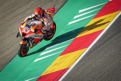 Hasil Latihan Bebas Motogp Aragon Marc Marquez Ke Aleix