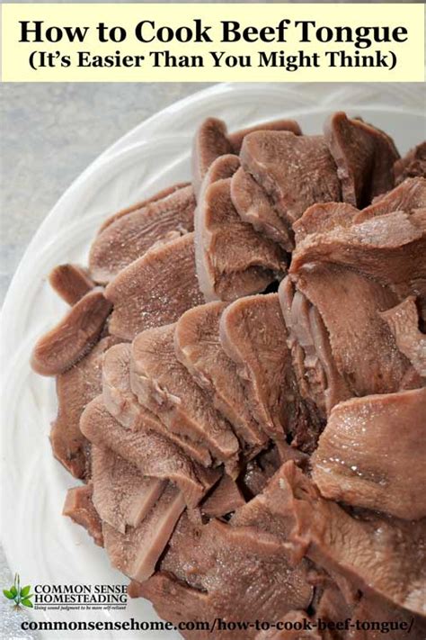 How To Cook Beef Tongue Its Easier Than You Might Think Total Survival