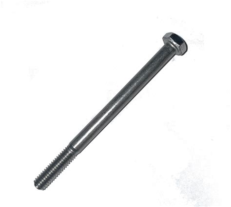 Part Thread Plain Hexagon Bolt M X Mm