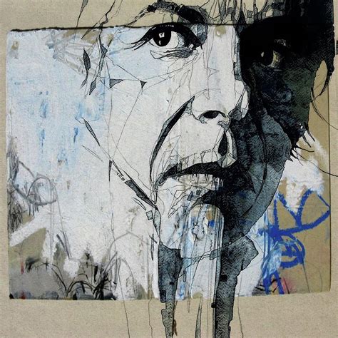 Leonard Cohen - The Partisan Mixed Media by Paul Lovering