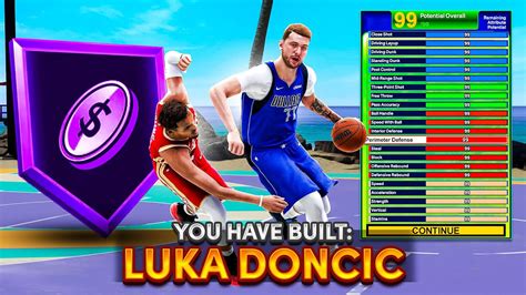 This 6 8 LUKA DONCIC BUILD On NBA 2K24 91 PASS 93 MIDDY 88 LAYUP