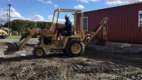 Terramite T5c Compact Tractor Loader Backhoe Youtube