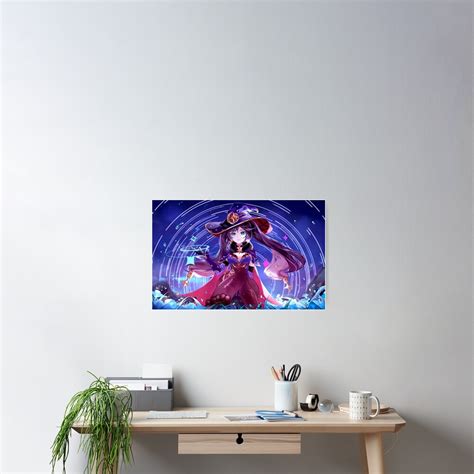 Póster Hot Mona Megistus GI Lascivo Anime Hentai Girl Cara sexy cachonda de Anime Land159