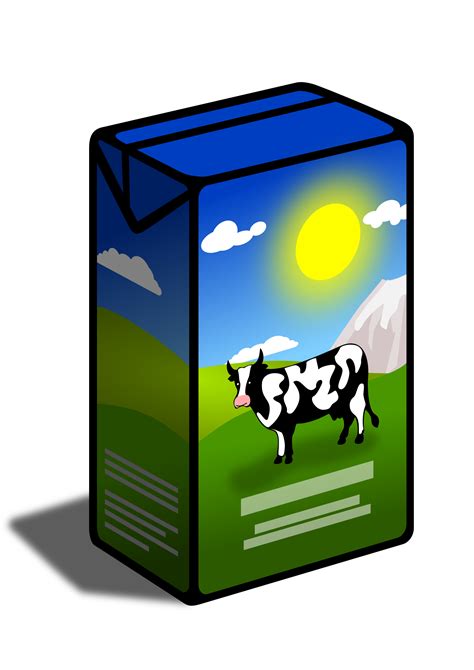 Clipart Milk Carton