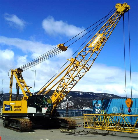 Lattice Boom Crawler Crane Tessier