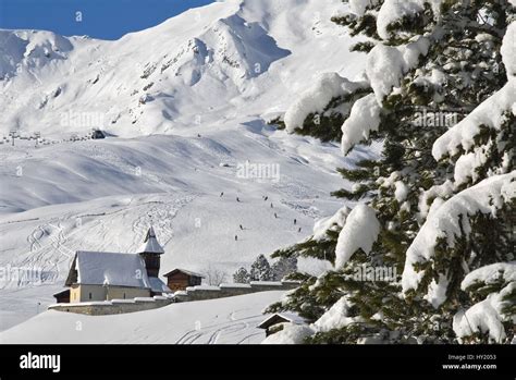 Arosa - Winterlandschaft Stock Photo - Alamy