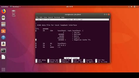 COMO INSTALAR E CONFIGURAR UM SERVIDOR DNS NO UBUNTU BIND9 YouTube