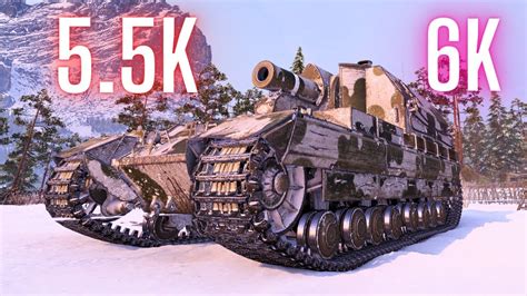 World Of Tanks Conqueror Gun Carriage 5 5K Damage Artillery