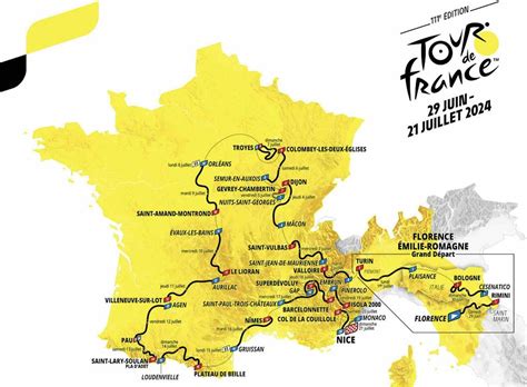 Tour De France 2024 Etape 3 2308km Plaisance Turin 01 Juillet