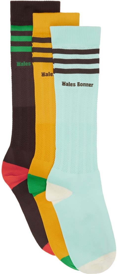 Wales Bonner Three Pack Multicolor Adidas Originals Edition Stripe