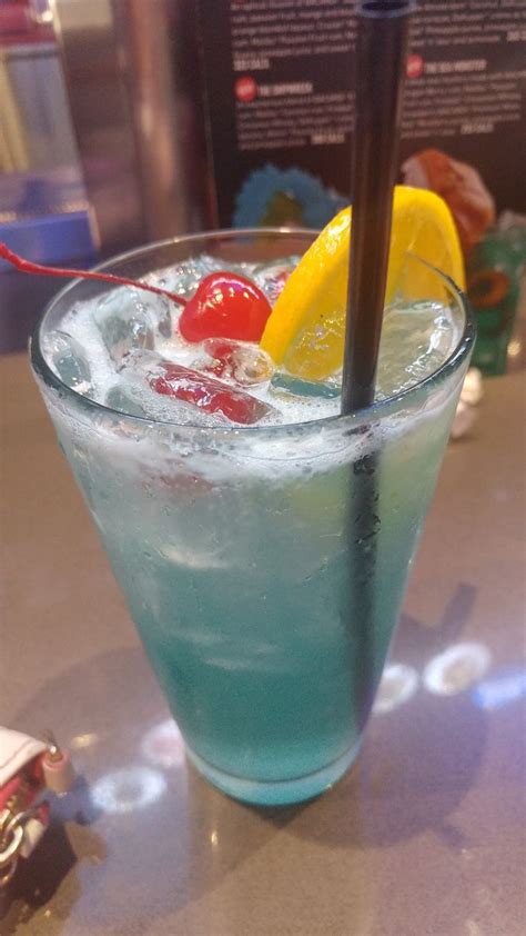 Dangerous Waters Cocktail From Dave Busters Happy Hour Food Fun