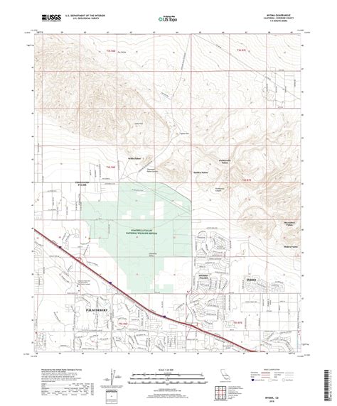 Mytopo Myoma California Usgs Quad Topo Map