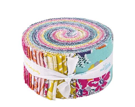 Flower Farm Strip Roll Jelly Roll Rolie Polie By Keera Job For