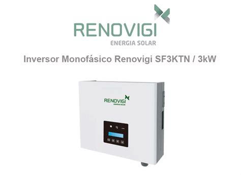 Kit Inversor Solar Renovigi Kwp P Gera Em Torno De