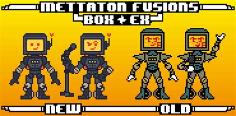 Mettaton Box + Ex Sprite Fusion V2 by Handy99 on DeviantArt