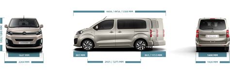 Technical specifications of your Citroën SpaceTourer Configurator