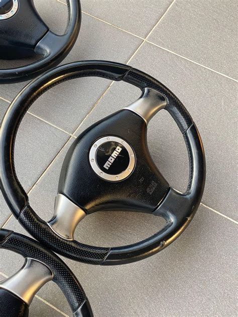 Steering Momo Avy Hitam For Perodua Viva Kelisa Myvi Kenari Auto