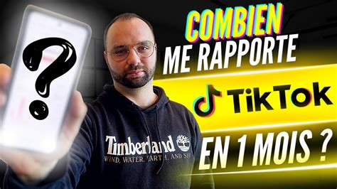 Combien Me Rapporte Tiktok En Mois Pour Millions De Vues Id E De