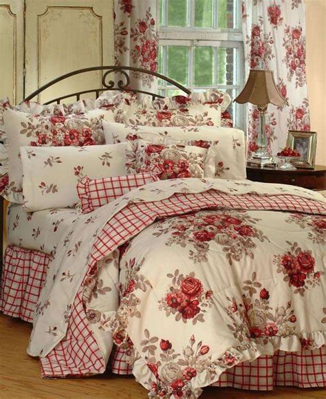 Roses Bedding Sets Kimlor Sarah S Rose Floral And Stripes Comforter