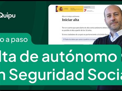 Guía Completa Cómo Darse De Alta Como Autónomo En La Seguridad Social