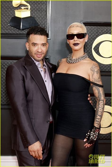 Amber Rose And Jason Lee Attend Grammys 2023 Together Five Years After