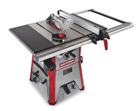 CRAFTSMAN 10 In Carbide Tipped Blade 15 Portable Jobsite Table Saw