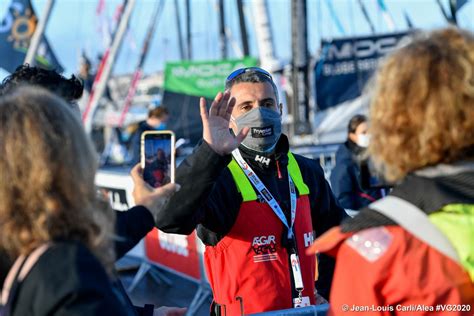 Pressmare Giancarlo Pedote E La Partenza Del Vend E Globe Un