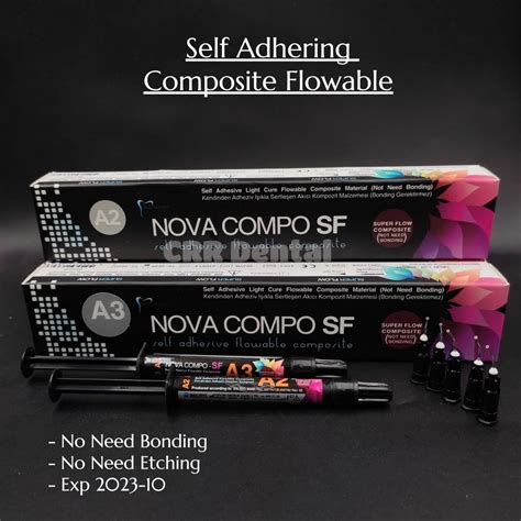 Jual Dental Composite Komposit Composit Bahan Tambal Gigi Flow Self