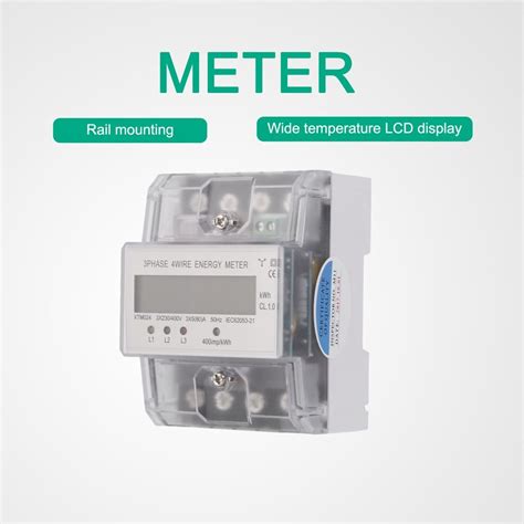 Digital Lcd X A Energiemeter Electronic Mete Grandado