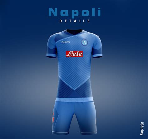 Napoli soccer kit concept on Behance