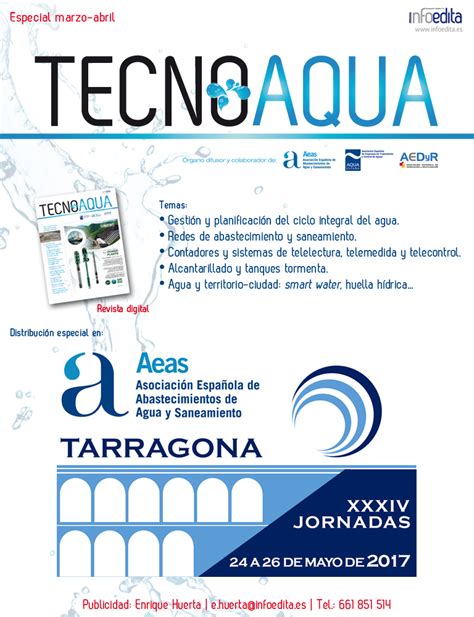 Tecnoaqua Edici N Especial Jornadas Aeas