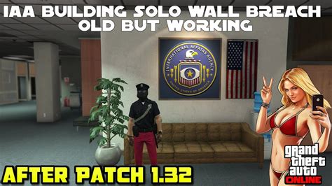 GTA ONLINE IAA BUILDING SOLO WALL BREACH OLD BUT WORKING AFTER PATCH