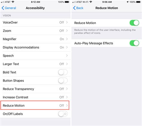 How To Turn Off Animations On Iphone And Ipad