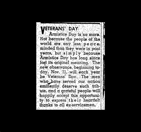 The History And Future Of Veterans Day The Doughboy Foundation