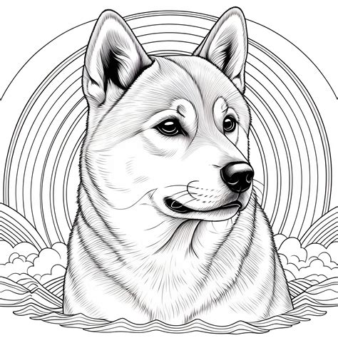 Best Shiba Inu Coloring Pages (Free Printable PDF)