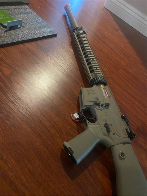 SOLD CYMA Sport Metal MK12 SPR MOD 1 Airsoft AEG HopUp Airsoft