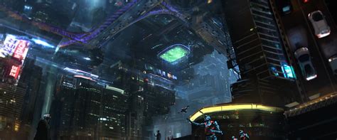 The Sci Fi Concept Art Of Mustafa Lamrani Science Fiction Artist