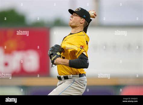 Los Perros Calientes Pitcher Kevin Coulter 43 During An Eastern