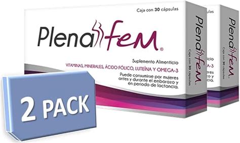 Plenafem Pack Suplemento Alimenticio Cap C C Cajilla Caps En