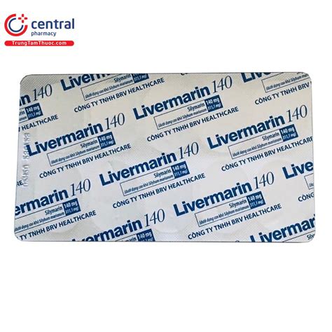 CHÍNH HÃNG Thuốc Livermarin 140mg điều trị hỗ trợ các bệnh về gan