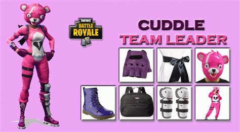 Cuddle Team Leader Costume From Fortnite Game