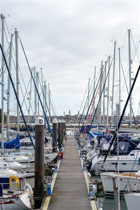01292020 Gosport Hampshire Uk The Jetty Of The Gosport Ferry With