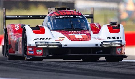 Porsche Dominates Opening Practice At Wec Cota As Campbell Sets