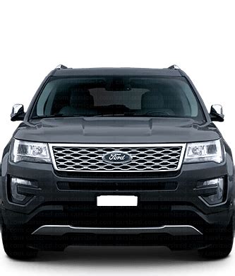 Ford Explorer 2015 2019 Dimensions Vista Frontal