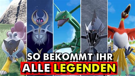 So bekommt ihr ALLE LEGENDÄREN POKEMON im DLC von Pokemon Karmesin und