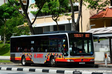 Bus 803 SMRT Buses Mercedes Benz Citaro SG1694D Bus Interchange