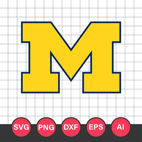 Michigan Wolverines Logo Svg Michigan Wolverines Michigan Inspire