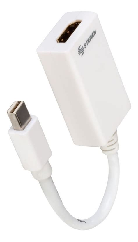 Adaptador Mini Displayport Thunderbolt A Hdmi Steren 506 410 Mercado