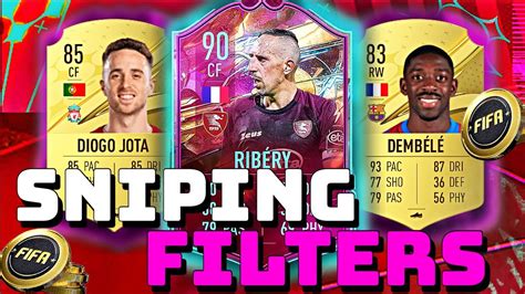 These Sniping Filters Will Make You 100k Right Now 🤑 Fifa 23 Sniping