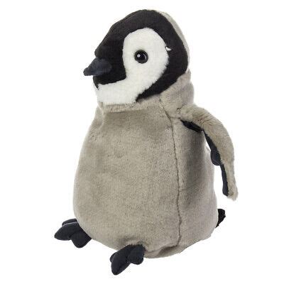 WILD REPUBLIC BABY Emperor Penguin Chick 6" Plush Bean Bottom Stuffed